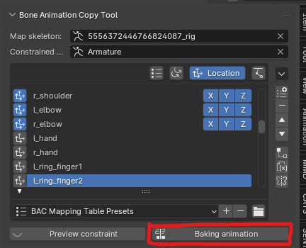 Bake Animation