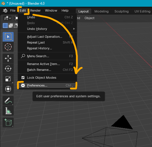 EditPreferences