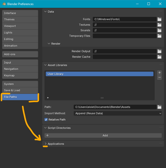 EditPreferences
