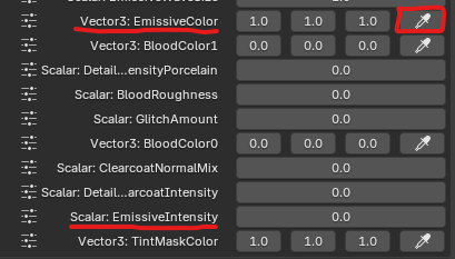Translucent Parameters