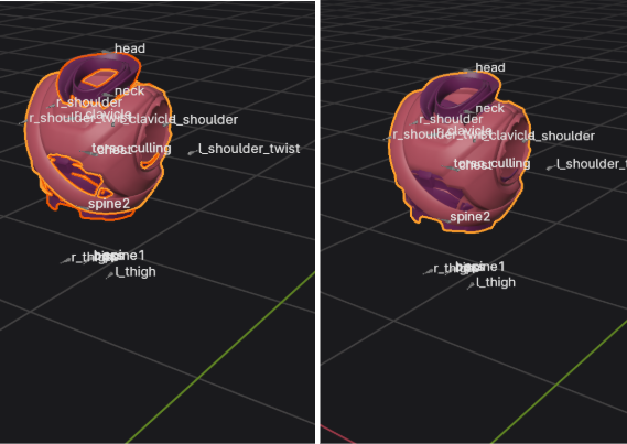 Unjoined to joined meshes
