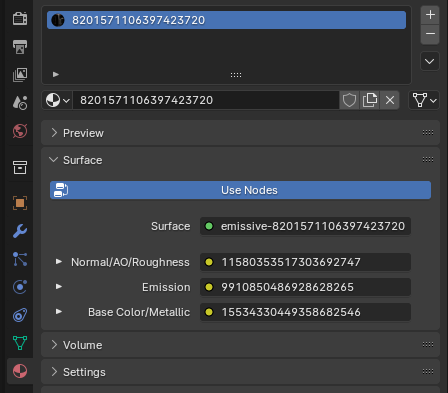 Emissive Blender Preview