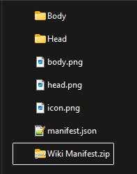 Simple mod with options file structure